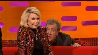 The Graham Norton Show 301112 Joan RiversJake GyllenhaalJeremy Clarkson amp James May [upl. by Eldwun143]