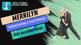 Merrilyn New Vogue Dance Instruction [upl. by Ihp]