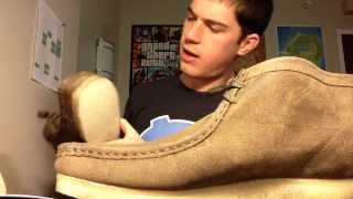 Clarks Wallabees Boots Unboxing  Taupe Suede [upl. by Dixon]