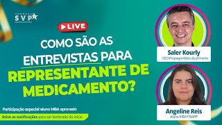 Como são as entrevistas para Representante de Medicamento Propagandista Representante Farmacêutico [upl. by Brinkema988]