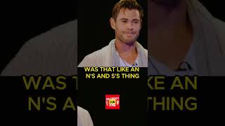 Scarlett Johansson amp Chris Hemsworths Hilarious Playground Insults 🤣🥊 shorts [upl. by Alikee502]