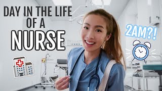 Day in the life of a Nurse  16 hour shift [upl. by Krishnah]