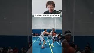 Diddy caught RED HANDED 🫣 basketball diddy nba shorts ballislife goviral trending [upl. by Yrelav]