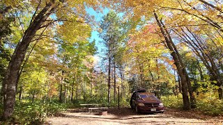 A Hard Week Living Alone In A Minivan  My last day on Lake Superior and my last week in Michigan [upl. by Nami103]