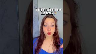 Test para sirenas 🧜‍♀️ disney humor ariel comedia teki youtubeshorts comedyvideo test risa [upl. by Nannaihr]