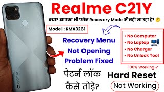 Realme C21Y RMX3261 Hard Reset  Realme C21Y Pattern Unlock  Realme C21Y Recovery Mode Not Open [upl. by Eirrahs]