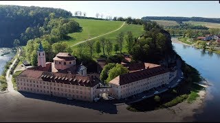 Kloster Weltenburg älteste Klosterbrauerei der Welt in 4K Drohne [upl. by Coucher]