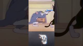 BLACK CAT IS COOKED viralshort edit tomandjerry blackcat trollface 69EditFire [upl. by Na]