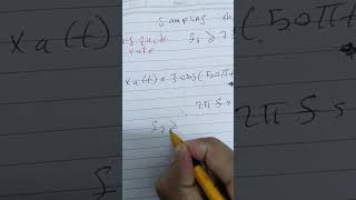 sampling theorem [upl. by Odnumyer]