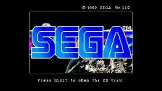 Sega CD Console Startup Model 1 [upl. by Nonez]