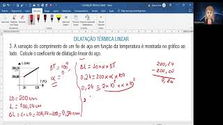 Dilatação Térmica Linear Exercício 3  ENEMVESTIBULAR FÍSICA 2°ANO [upl. by Kiah]