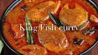 Kingfish curry without coconut  Restaurant style kingfish curry recipe [upl. by Evannia]