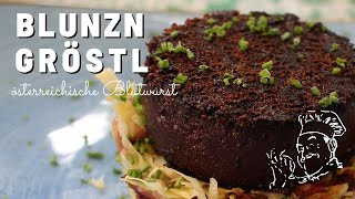 Blunzn Gröstl Blutwurst  Blutwurst Rezept  gerykocht [upl. by Aural]