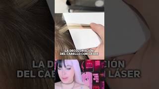 LA DECOLORACION DE CABELLO CON LASER DEL FUTURO 😱 Mariale [upl. by Westney]