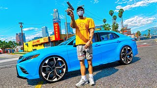 I joined the CRIPS in new leaf GTA 5 RP [upl. by Notyal338]