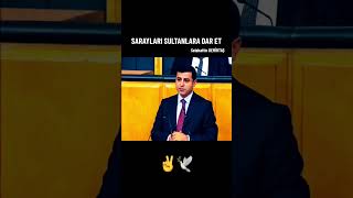 Selahattin Demirtaşın konuşması✌️🕊️🥀selobaşkan selahattindemirtaş konuşması short [upl. by Nahshunn]