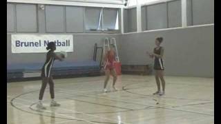 Quintic Netball  Game skills defending  Intercepting [upl. by Alejoa]