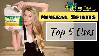 Mineral Spirits  5 Best Uses [upl. by Notreb]