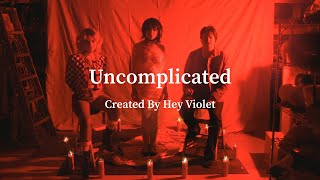 Hey Violet  Uncomplicated Visualizer [upl. by Nivled]