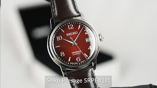 Seiko Presage SRPE41J1 [upl. by Iroc]