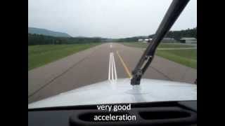 Take off King Air 200  short field [upl. by Norrv]