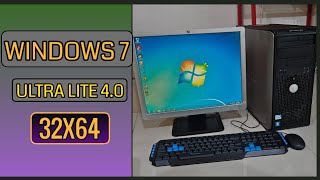 WINDOWS 7 ULTRA LITE 40 ATUALIZADO EM 2024  ULTRA LEVE OTIMIZADO  PARA PCNOTEBOOKS FRACOS [upl. by Armallas]