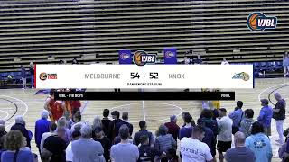 VJBL 18 Boys  VC Grand Final  Melbourne U18 Boys 1 vs Knox U18 Boys 1 [upl. by Ferdinand]