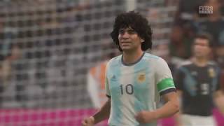 GOLES DE MARADONA  FIFA 20 [upl. by Douglas586]