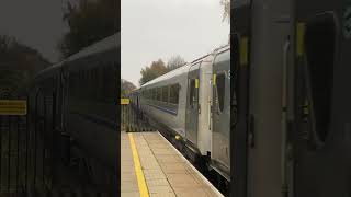 A class 68 Arriving into Solihull for Birmingham moor street with a class 82 on the rear [upl. by Merc]