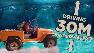 Car driven 7km underwater across Darwin Harbour [upl. by Svensen]