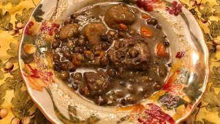 OXTAIL SOUP WITH PIGEON PEAS [upl. by Rovelli]