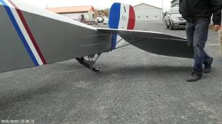 Nieuport 12 Replica ground test [upl. by Rozalie]