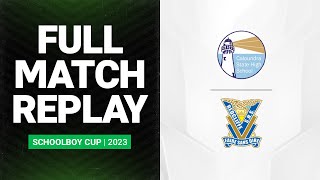 Schoolboy Cup 2023  Caloundra SHS v Redcliffe SHS  Full Match Replay  Round 7 [upl. by Naimad]