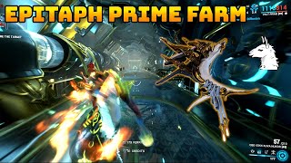 Lets Play Warframe  Epitaph Prime Relic Farm Sevagoth Primes Signature Weapon [upl. by Kornher969]