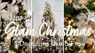 How to Decorate a Glam Christmas Tree [upl. by Ainecey]