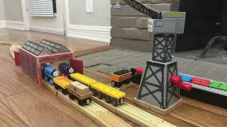 Thomas Wooden Railway Stop Motion Unofficial Commercial [upl. by Nwahsar139]