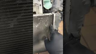 Radiator replacement automobile mechanic share subscribe [upl. by Suoivatram]