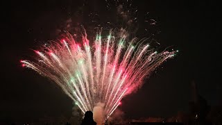 Diwali Fireworks Display  Neasden Temple fireworks diwali neasdentemple baps 2024 viralvideo [upl. by Ppilihp]