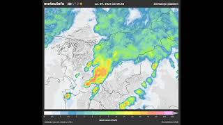 Sloveniju očekuju obilne padavine poplave i snijeg u visinama [upl. by Guzel]