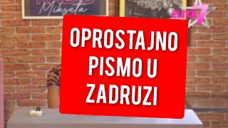 OPROSTAJNO PISMO U ZADRUZI TOTALNI ŠOK U ZADRUZI [upl. by Hyatt203]