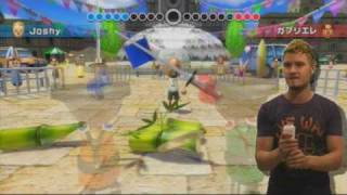 Gameplay  Wii Sports Resort Sword Chopping [upl. by Kcinemod]