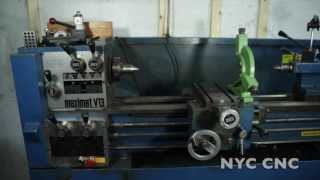 Emco Maximat V13 Lathe  New Equipment Overview Inspecting and Leveling [upl. by Yekcaj]