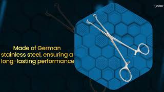 Babcock Intestinal Forceps  Laparotomy amp Intestinal Surgeries  GerVetUSA [upl. by Endys]