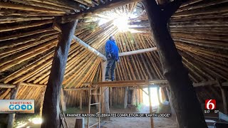 Pawnee Nation Celebrates Completion Of Traditional Earth Lodge [upl. by Crenshaw]