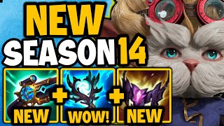 NEW SEASON 14 ITEMS GIVE HEIMERDINGER NUCLEAR DAMAGE ABSOLUTELY RIDICULOUS [upl. by Otha]