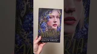 Day 588 Wisteria have you read this bookish booktube 365daysofbooks belladonna wisteria [upl. by Brindell]