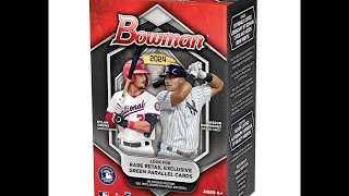 2024 Bowman Blaster Boxes 6 Double Header Day Game 1 [upl. by Caine457]