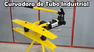 Curvadora de Tubo Industrial  Montagem e Utilização [upl. by Kath321]