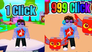 Journey to become the fastest clicker in Pet Tappers Roblox [upl. by Lenee]