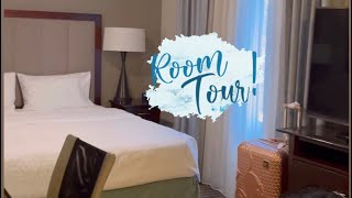 Homewood suites by Hilton Lake Buena vista studio king room tour [upl. by Tezzil]